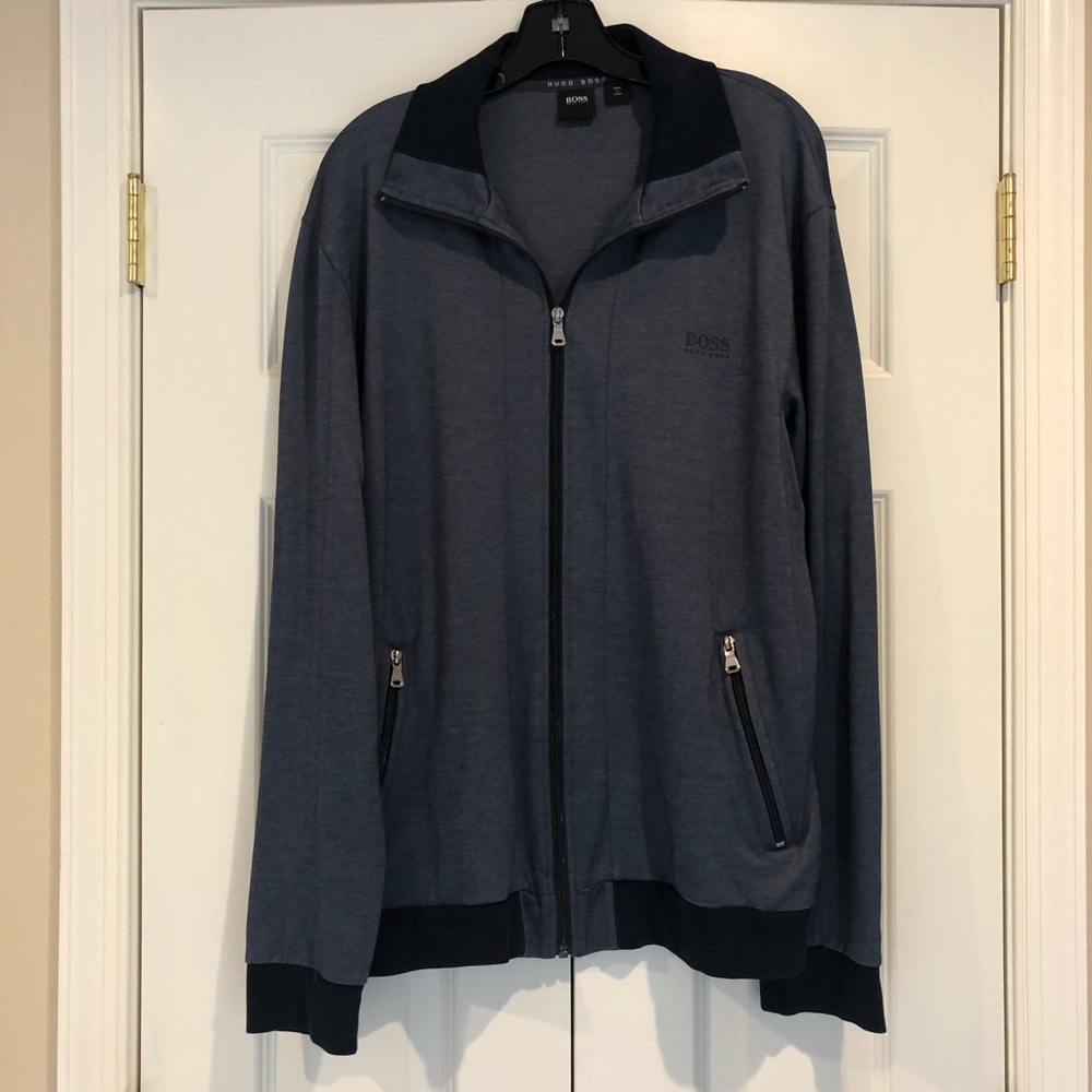 Hugo Boss Blue Zip-Up